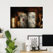 Poster Pharmacien - Cures Médicales (Bureau à domicile)