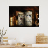 Poster Pharmacien - Cures Médicales (Cuisine)