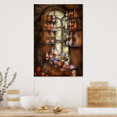 Poster Pharmacien - Diverses potions (Cuisine)