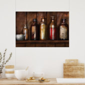 Poster Pharmacien - Élixirs médicaux (Cuisine)