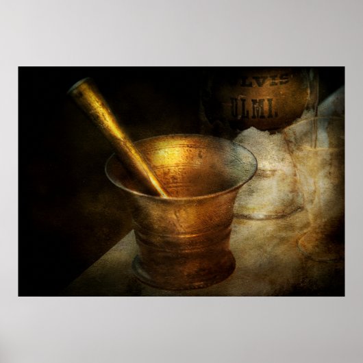 Poster Pharmacien - Le Fondateur (Devant)