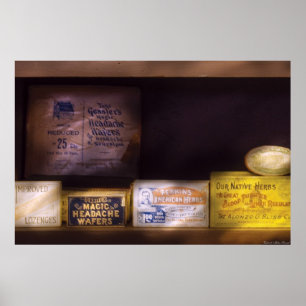 Poster Pharmacien - Purificateurs de sang