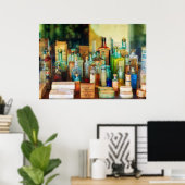 Poster Pharmacien - Tout ce qui vous fait mal - II (Bureau à domicile)