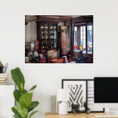 Poster Pharmacien - Visite de l'apothèque (Bureau à domicile)