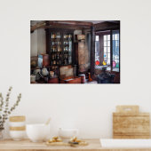 Poster Pharmacien - Visite de l'apothèque (Cuisine)