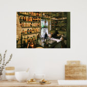 Poster Pharmaciens - Pharmacistes Médicaments (Cuisine)