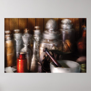 Poster Pharmaciste - Outils du pharmacien