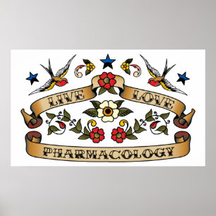 Poster Pharmacologie vivante d'amour