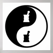Poster Pharmacologie Yin Yang (Devant)