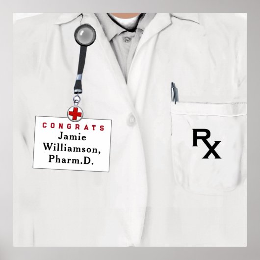 Poster Pharmacy School Graduation (Devant)