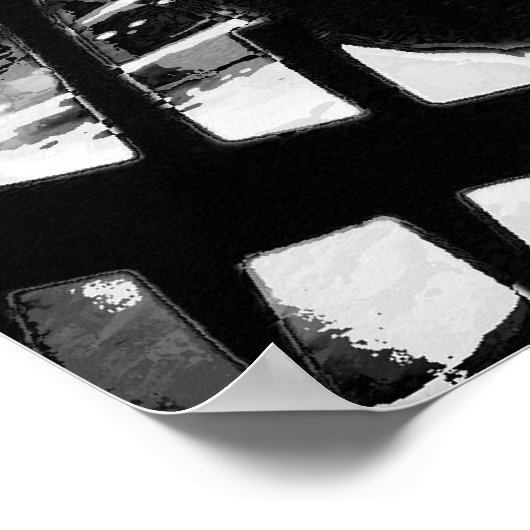 Poster phase terminale de schizophrénie (Coin)