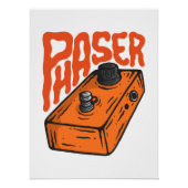 Poster Phaser Pedal (Devant)