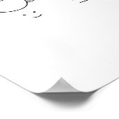 Poster Phases de café minimalistes (Coin)