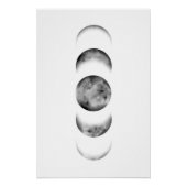 Poster Phases de la Lune noire (Devant)