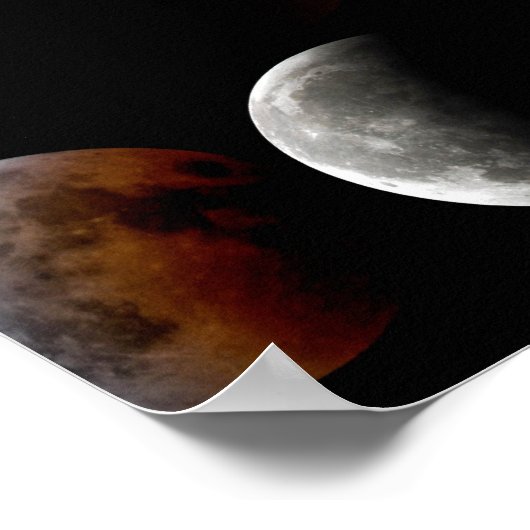 Poster Phases de lune (Coin)