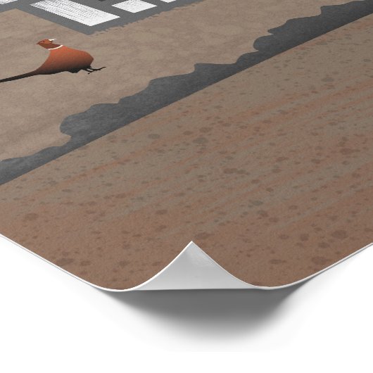 Poster Pheasant Farmhouse (Coin)