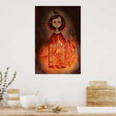Poster Phenix Girl (Cuisine)
