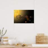 Poster Phénomène héliophysique (Cuisine)