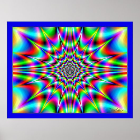 Poster Phénomène surnaturel dans le ciel (Devant)