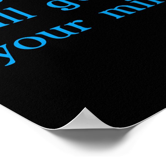 Poster Phil 4:7 Ours grizzlis dans l'océan (Coin)