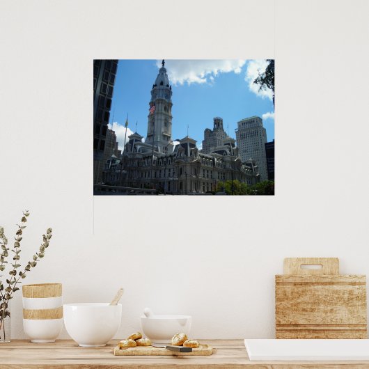 Poster Philadelphie (Cuisine)