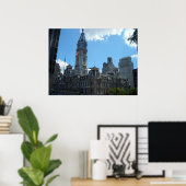 Poster Philadelphie (Bureau à domicile)
