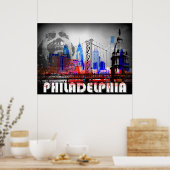 Poster Philadelphie (Cuisine)