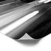 Poster Philadelphie à l'affiche de nuit (Coin)