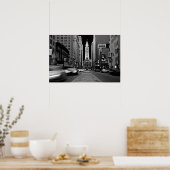 Poster Philadelphie à l'affiche de nuit (Cuisine)