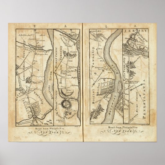 Poster Philadelphie à New York (Devant)