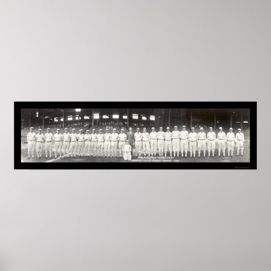 Poster Philadelphie Athlétisme Photo 1929 (Devant)