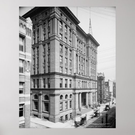 Poster Philadelphie Bourse (Devant)