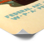 Poster Philadelphie Old Swedes Church - WPA (Coin)