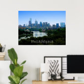 Poster Philadelphie Pa (Bureau à domicile)