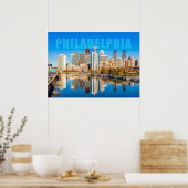 Poster Philadelphie Pennsylvanie (Cuisine)