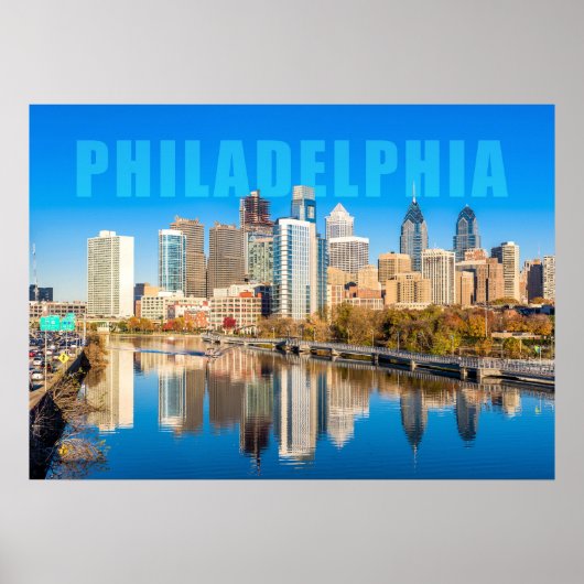 Poster Philadelphie Pennsylvanie (Devant)