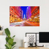 Poster Philadelphie, Pennsylvanie, USA (Bureau à domicile)