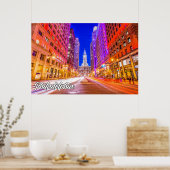 Poster Philadelphie, Pennsylvanie, USA (Cuisine)