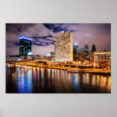 Poster Philadelphie Skyline (Devant)