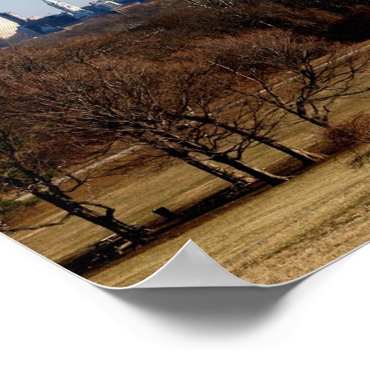 Poster Philadelphie Skyline (Coin)