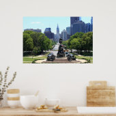 Poster Philadelphie Skyline (Cuisine)
