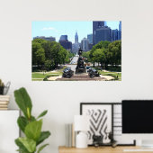 Poster Philadelphie Skyline (Bureau à domicile)