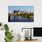 Poster Philadelphie Skyline 1 (Bureau à domicile)