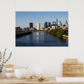 Poster Philadelphie Skyline 3 (Cuisine)