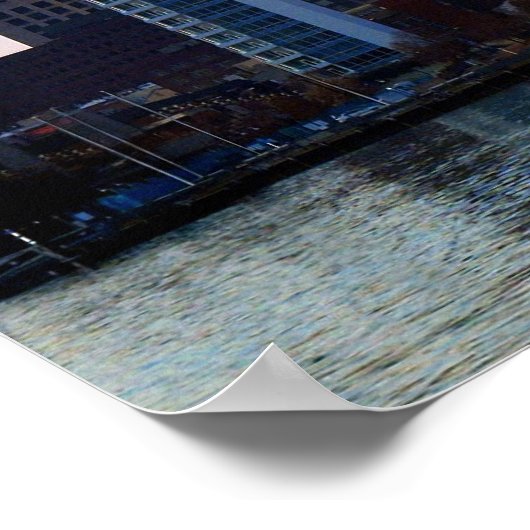 Poster Philadelphie Skyline Imprimer (Coin)