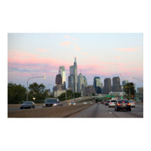 Philadelphie Skyline Sunset Photo