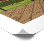 Poster Philadelphie vintage Pennsylvanie (Coin)