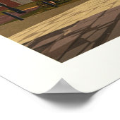 Poster Philadelphie vintage Pennsylvanie (Coin)