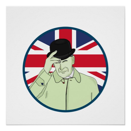 Poster Philip Duke d'Édimbourg (Devant)