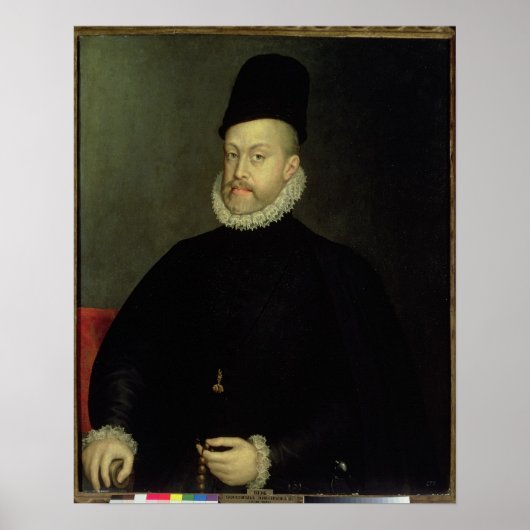 Poster Philip II of Spain 1565 (Devant)